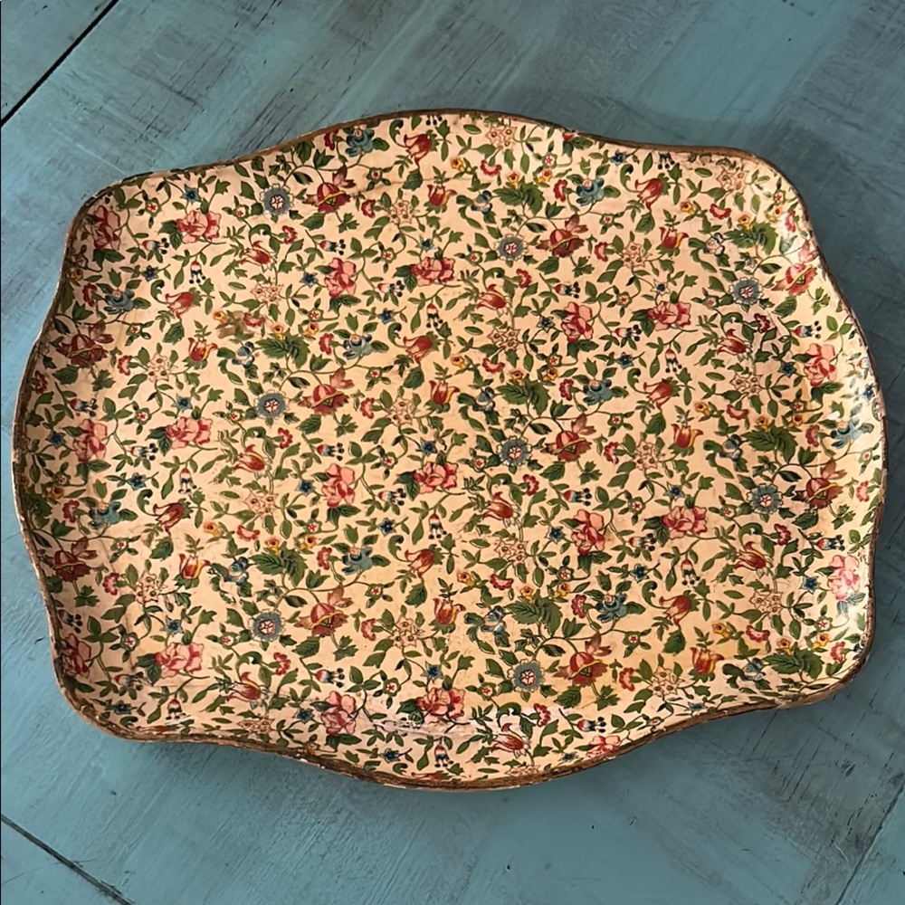 Vintage Japanese Highmount alcohol-proof tray